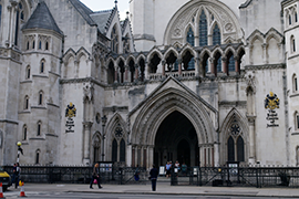 The Royal Courts of Justice, High Court,London